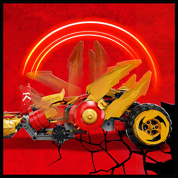 LEGO® NINJAGO® Kai's Golden Dragon Raider Building Kit 71773