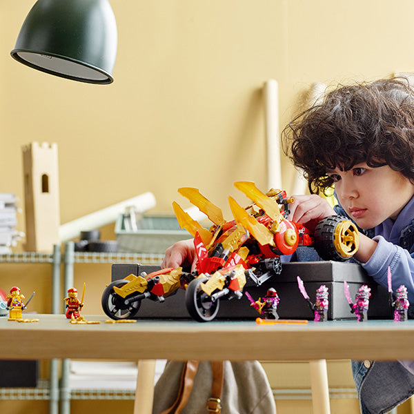 LEGO® NINJAGO® Kai's Golden Dragon Raider Building Kit 71773