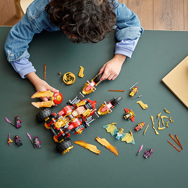 LEGO® NINJAGO® Kai's Golden Dragon Raider Building Kit 71773