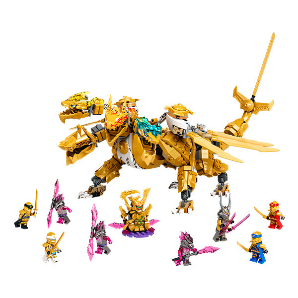 LEGO® NINJAGO® Lloyd’s Golden Ultra Dragon Building Kit 71774