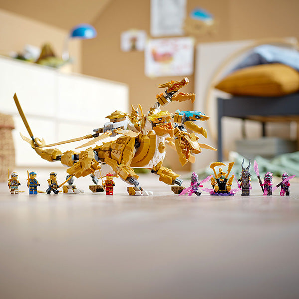 LEGO® NINJAGO® Lloyd's Golden Ultra Dragon Building Kit 71774