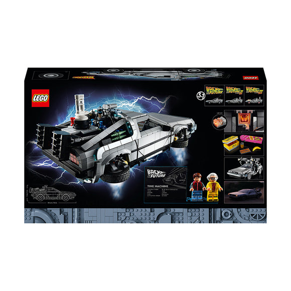 LEGO® ICONS Back to the Future Time Machine Building Kit for