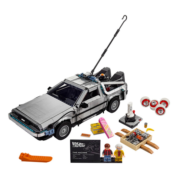 LEGO® ICONS Back to the Future Time Machine Building Kit for