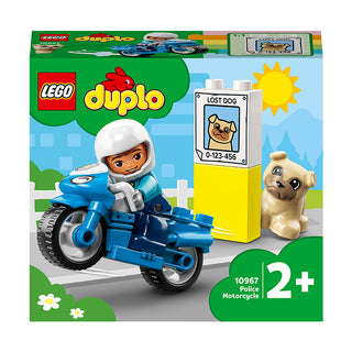 LEGO® DUPLO® Rescue Police Motorcycle 10967 Building Toy