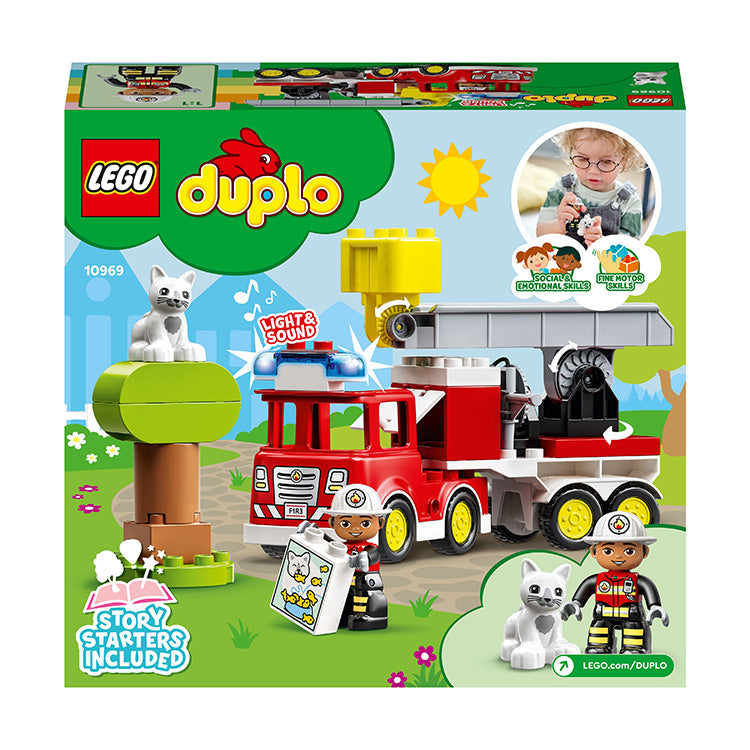 LEGO® DUPLO® Rescue Fire Engine Building Toy 10969