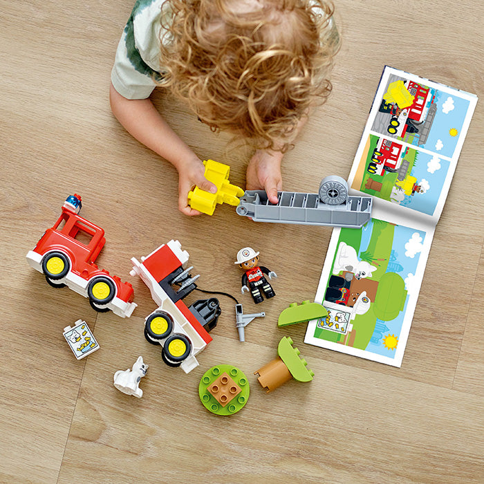 LEGO® DUPLO® Rescue Fire Engine Building Toy 10969