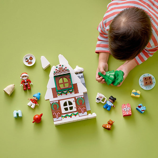 LEGO® DUPLO® Santa's Gingerbread House Building Toy 10976