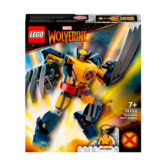 LEGO® Marvel Wolverine Mech armour Building Kit 76202