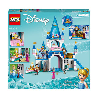 LEGO® | Disney Princess™ Cinderella and Prince Charming’s Castle Building Kit 43206