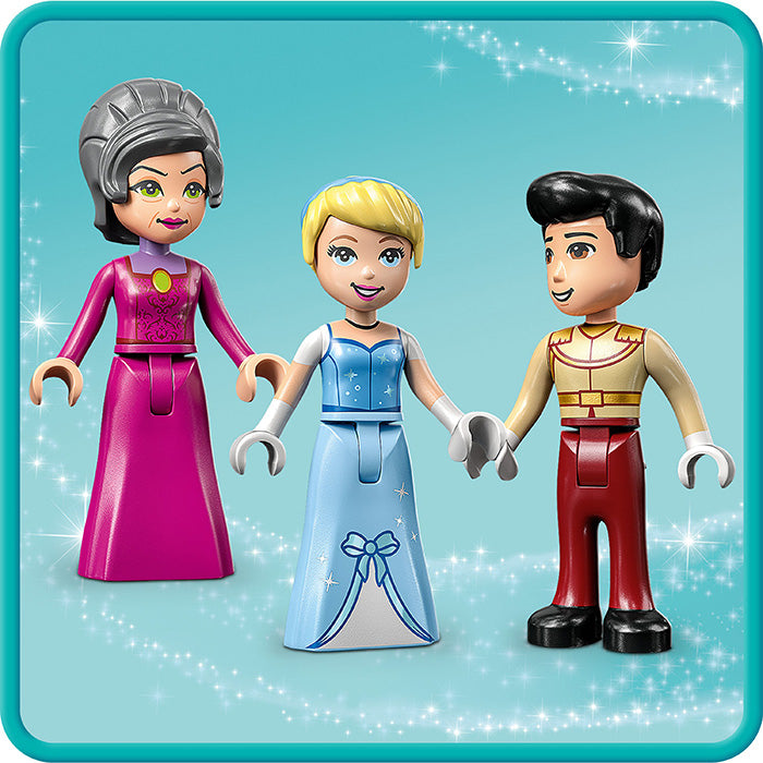 LEGO® | Disney Princess™ Cinderella and Prince Charming’s Castle Building Kit 43206