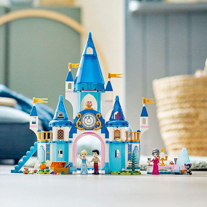 LEGO® | Disney Princess™ Cinderella and Prince Charming’s Castle Building Kit 43206