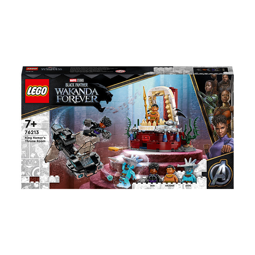 LEGO® Marvel King Namor’s Throne Room Building Kit 76213 - DAMAGED BOX