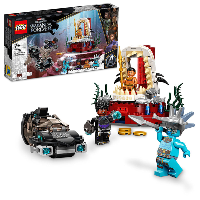 LEGO® Marvel King Namor’s Throne Room Building Kit 76213 - DAMAGED BOX