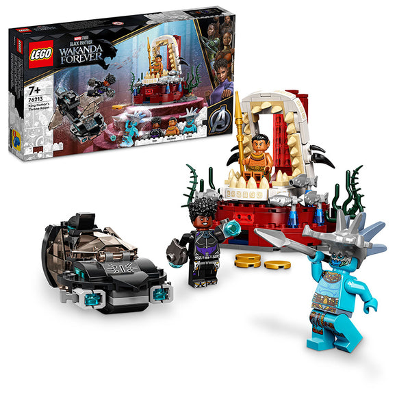 LEGO® Marvel King Namor’s Throne Room Building Kit 76213