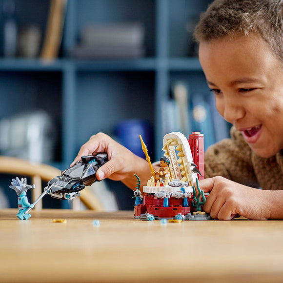 LEGO® Marvel King Namor’s Throne Room Building Kit 76213