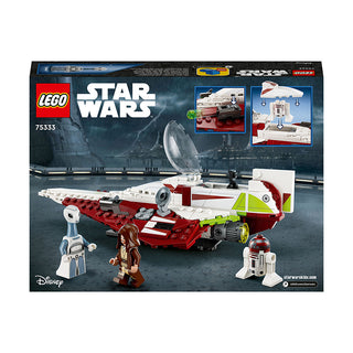 LEGO® Star Wars™ Obi-Wan Kenobi’s Jedi Starfighter™ Building Kit 75333
