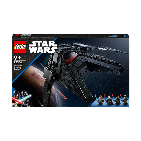 LEGO Star Wars Inquisitor Transport Scythe 75336 Buildable Toy Starship,  OBI-Wan Kenobi Set, Ben Kenobi Minifigure with Blue and Double-Bladed Red  Lightsabers : Toys & Games 