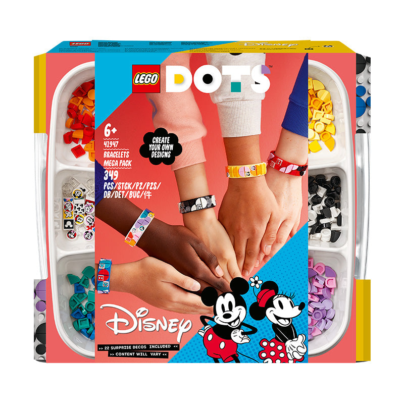 LEGO® DOTS ǀ Disney Mickey & Friends Bracelets Mega Pack DIY Kit