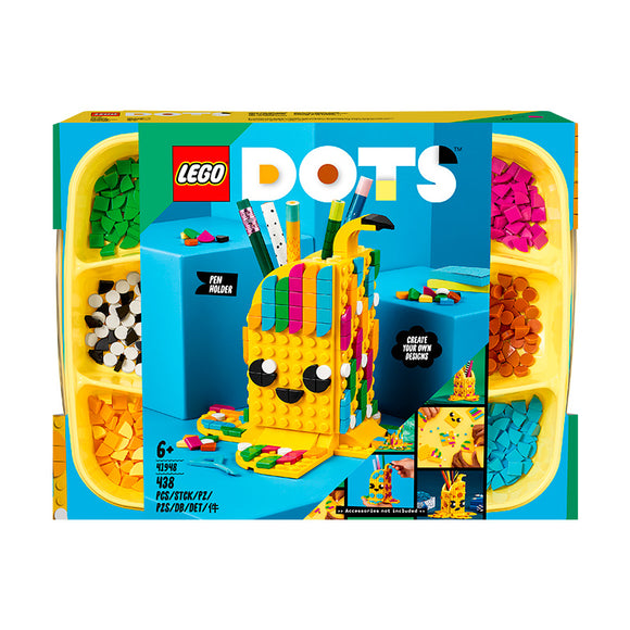 LEGO® DOTS Cute Banana Pen Holder DIY Craft Decoration Kit 41948
