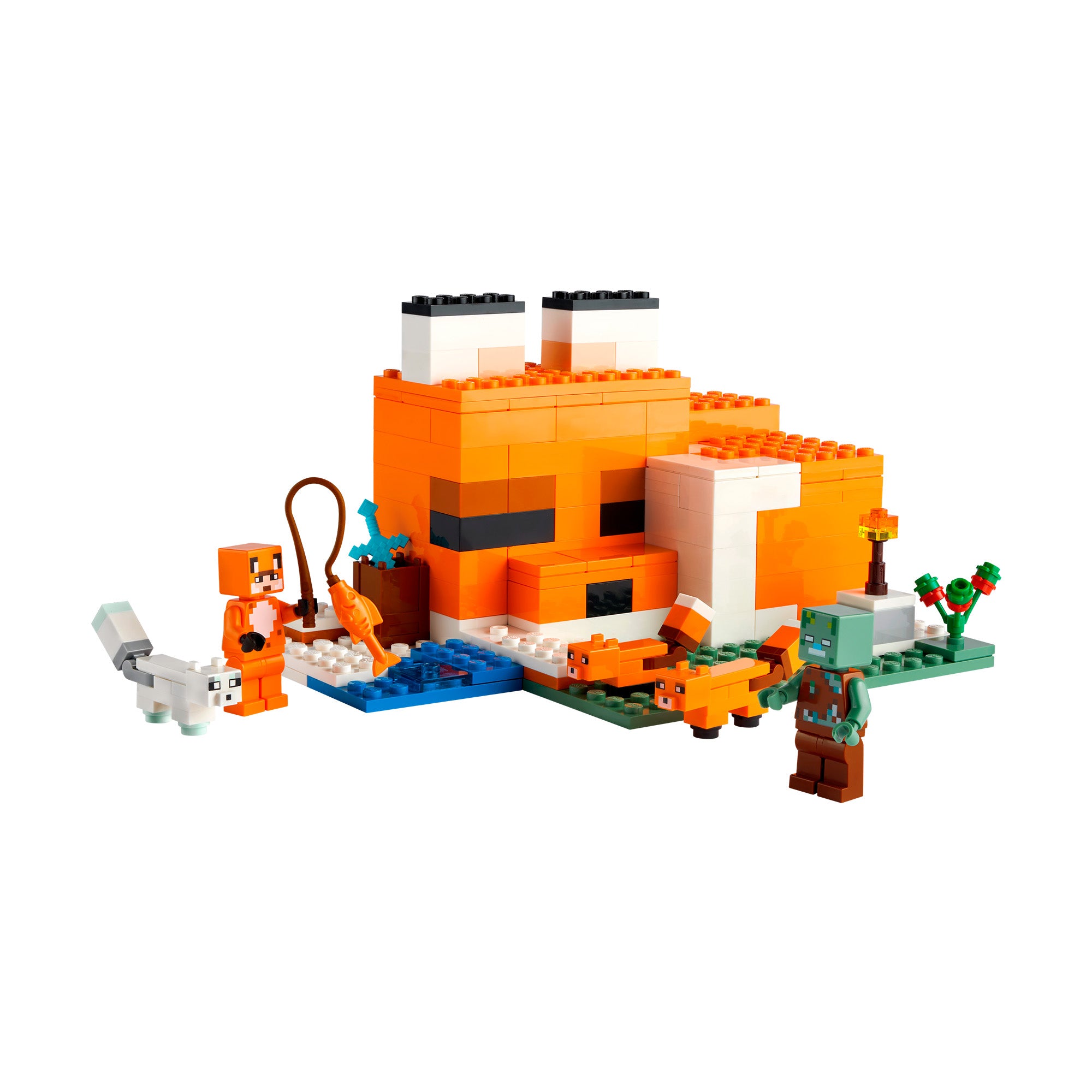 LEGO® Minecraft® The Fox Lodge Building Kit 21178 | Import A Toy