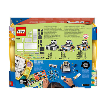 LEGO® DOTS Cute Panda Tray DIY Craft Kit 41959 - 0
