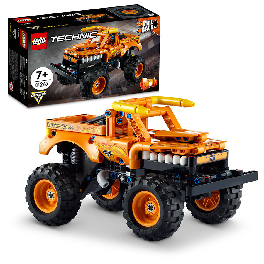 LEGO® Technic Monster Jam™ El Toro Loco™ Model Building Kit 42135 - DAMAGED BOX