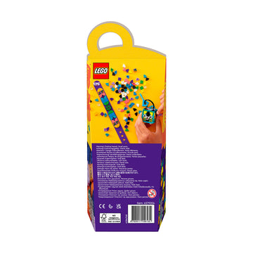 LEGO® DOTS Neon Tiger Bracelet & Bag Tag DIY Craft Kit Bundle 41945 - 0