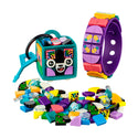 LEGO® DOTS Neon Tiger Bracelet & Bag Tag DIY Craft Kit Bundle 41945