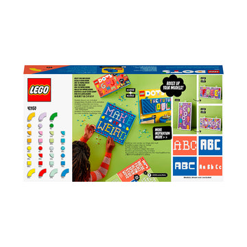 LEGO® DOTS Lots of DOTS – Lettering DIY Craft Decoration Kit 41950 - 0