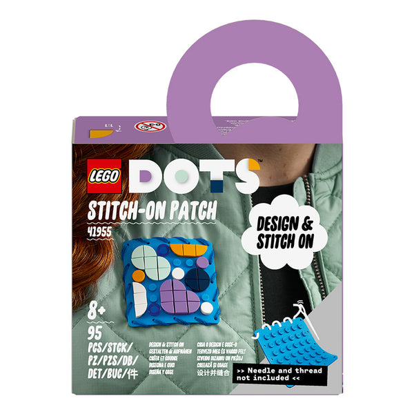 LEGO® DOTS Stitch-on Patch DIY Craft Decoration Kit 41955