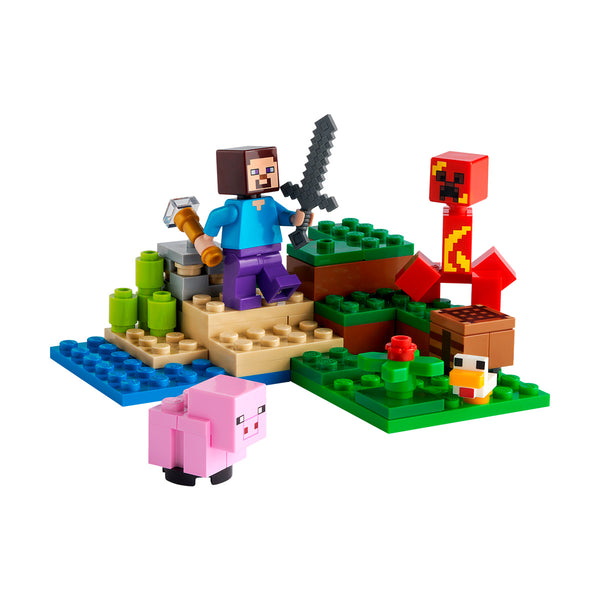 LEGO® Minecraft® The Creeper™ Ambush Building Kit 21177