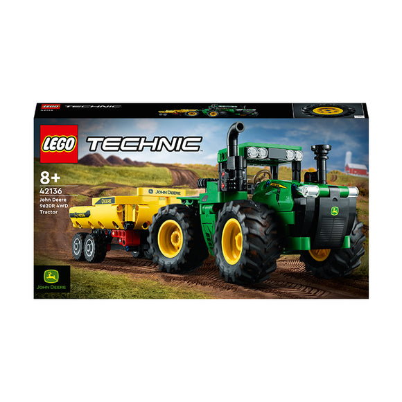 LEGO® Technic™ John Deere 9620R 4WD Tractor Model Building Kit