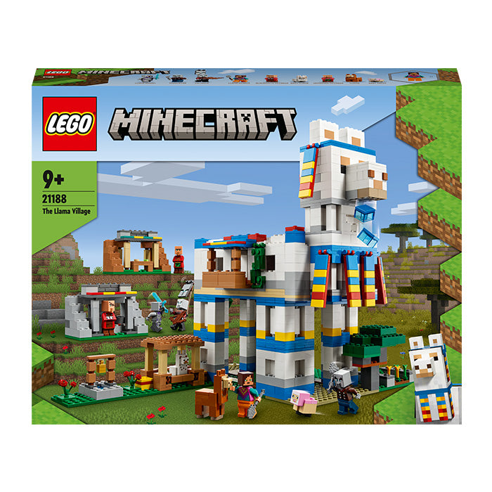 牛のあみぐるみ2体セット LEGO® Minecraft® The Llama Village Building Kit 21188 | Import A Toy