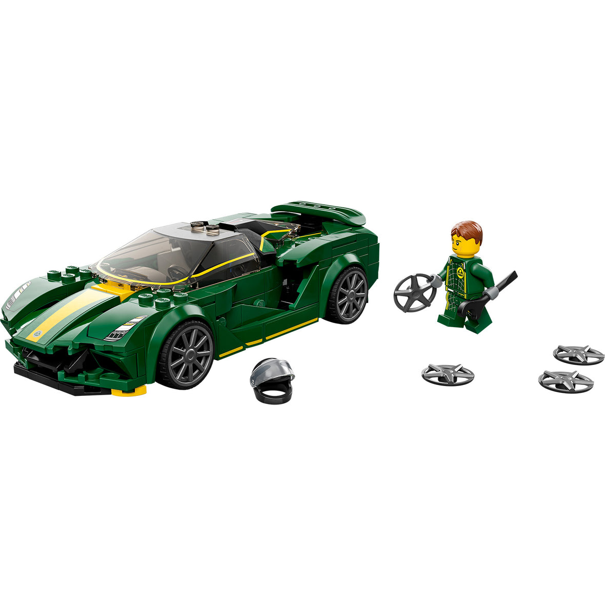 LEGO® Speed Champions Lotus Evija Car Model Building Kit 76907 - SLIGHTLY DAMAGED BOX