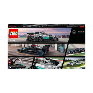 LEGO® Speed Champions Mercedes-AMG F1 W12 E Performance & Mercedes-AMG Project One 76909