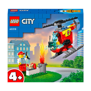 LEGO® City Fire Helicopter Building Kit 60318