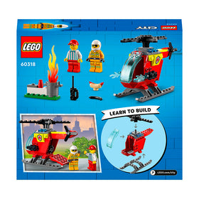 LEGO® City Fire Helicopter Building Kit 60318 - 0
