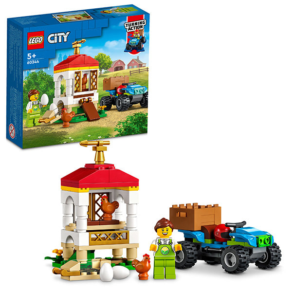 LEGO® City Chicken Henhouse Building Kit 60344
