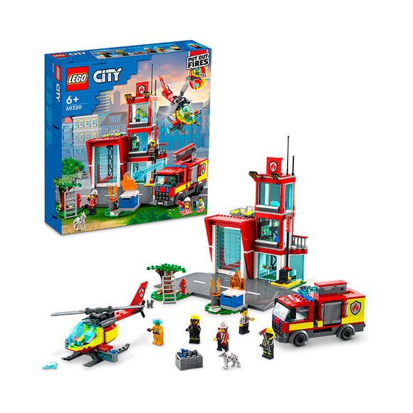 LEGO® City Fire Station Building Kit 60320