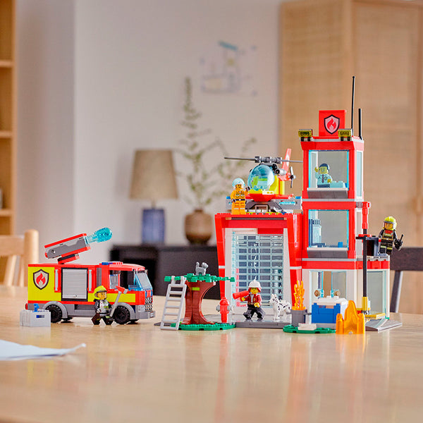 LEGO® City Fire Station Building Kit 60320