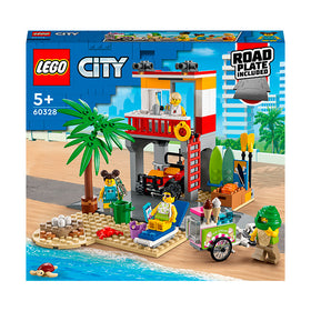 LEGO® City Beach Lifeguard Station Building Kit 60328