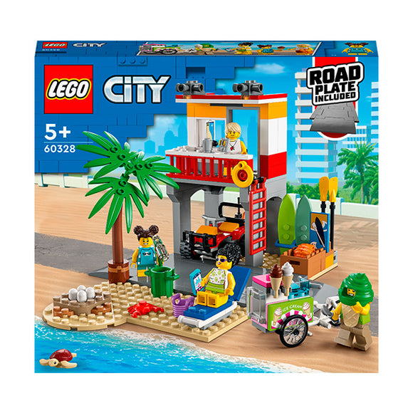 LEGO® City Beach Lifeguard Station Building Kit 60328