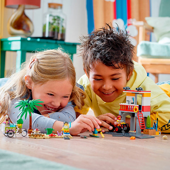 LEGO® City Beach Lifeguard Station Building Kit 60328