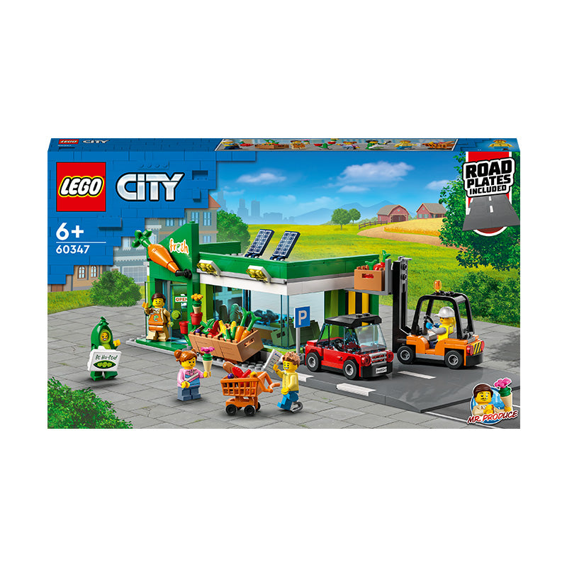 まとめ商品2点 LEGO® City Grocery Store Building Kit 60347 | Import A Toy