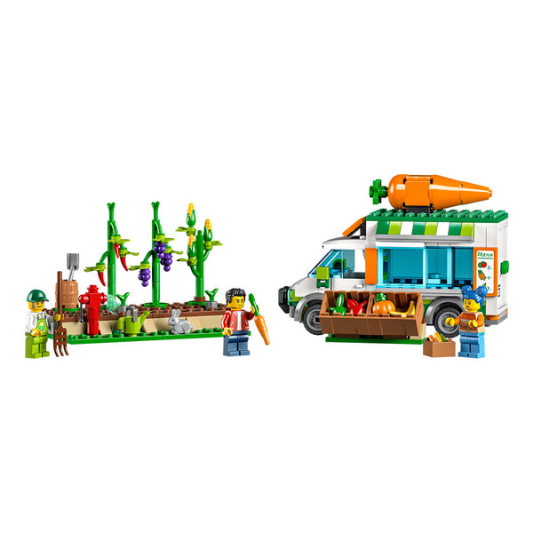 LEGO® City Farmers Market Van Building Kit 60345