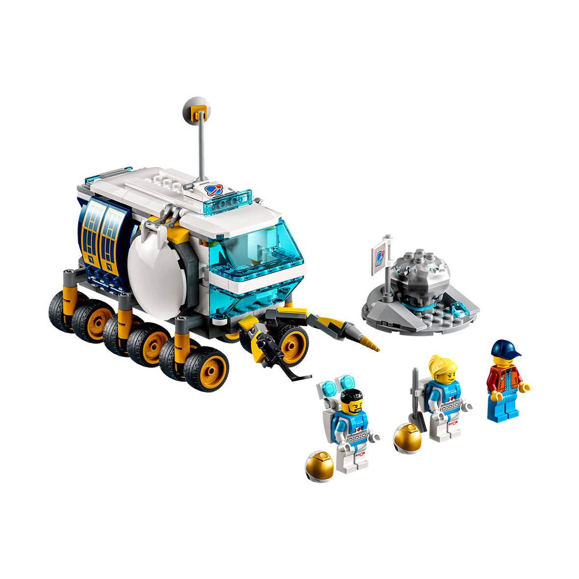 LEGO® City Lunar Roving Vehicle Building Kit 60348