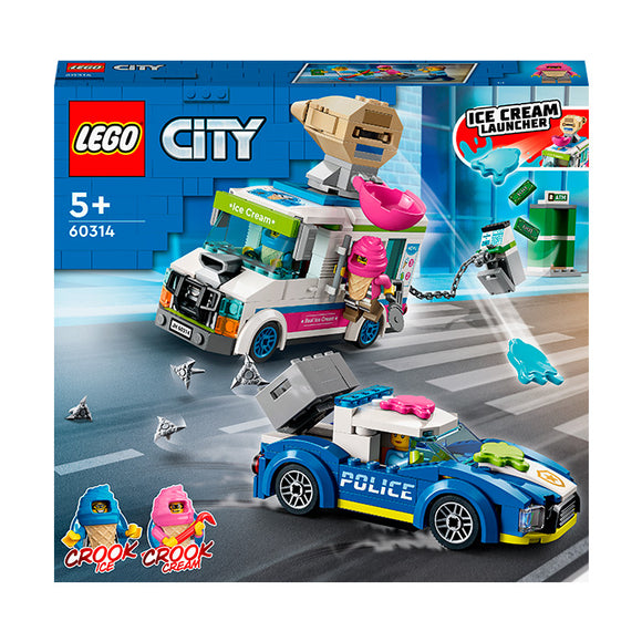 LEGO® City Ice Cream Van Police Chase Building Kit 60314