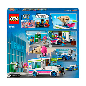 LEGO® City Ice Cream Van Police Chase Building Kit 60314 - 0