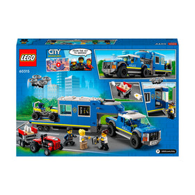 LEGO® City Police Mobile Command Truck Building Kit 60315 - 0