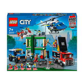 LEGO® City Police Chase at the Bank Building Kit 60317